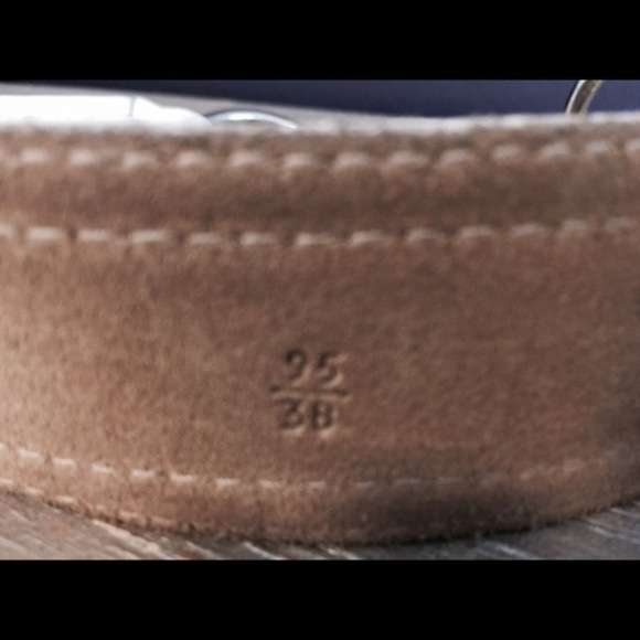 Miu Miu Cream Leather Belt - Picture 3 of 4